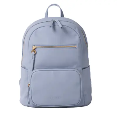 画像：水色のリュック